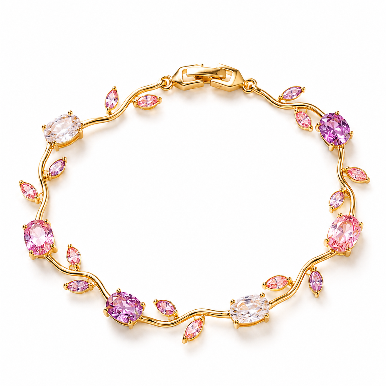 Anillo de rapunzel bañado en oro