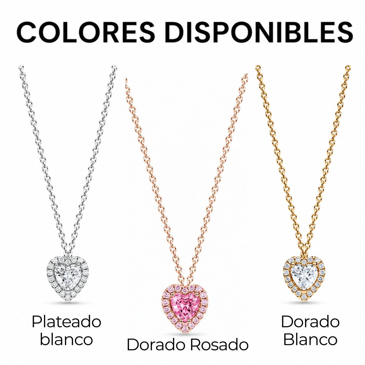 Anillo de promesa adaptable bañado en oro